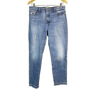 LUCKY BRAND Jeans Candiani Milan 1998 8/29 Sienna Slim Boyfriend Rel Hem VTG